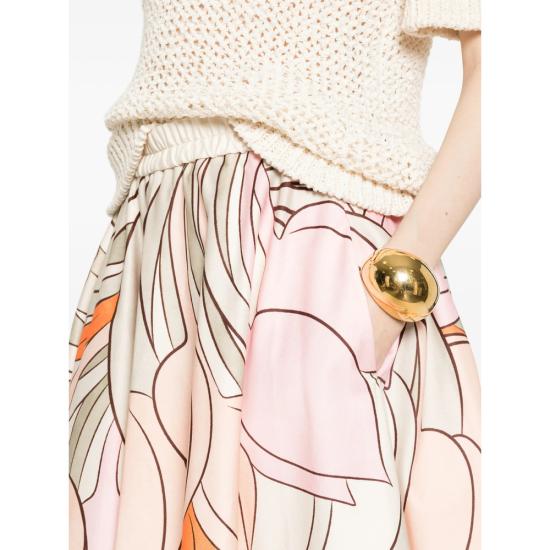 26SS 라 더블제이 미디 스커트 SKI0199 COT094TUL0 PI02 NEUTRALS PINK - LA DOUBLEJ