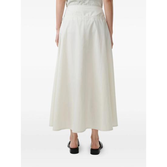 26SS 스튜디오 니콜슨 미디 스커트 SNW 1748 AGAT BONE WHITE - STUDIO NICHOLSON