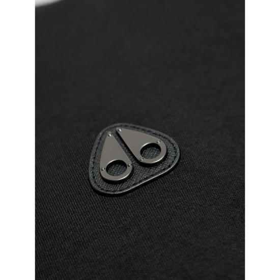 26SS 무스너클 반팔 티셔츠 M15MT777 292 BLACK - MOOSE KNUCKLES