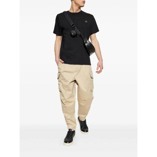 26SS 무스너클 반팔 티셔츠 M15MT777 292 BLACK - MOOSE KNUCKLES