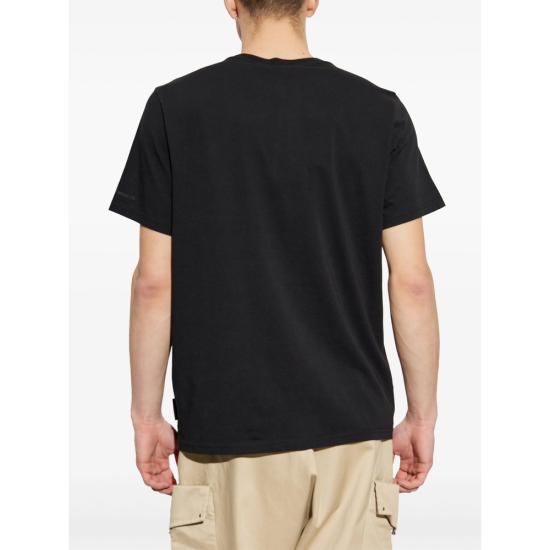 26SS 무스너클 반팔 티셔츠 M15MT777 292 BLACK - MOOSE KNUCKLES