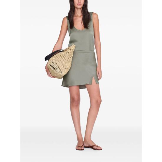 26SS 애니빙 미디 스커트 A 04 12513 GRN02 GREEN - ANINE BING