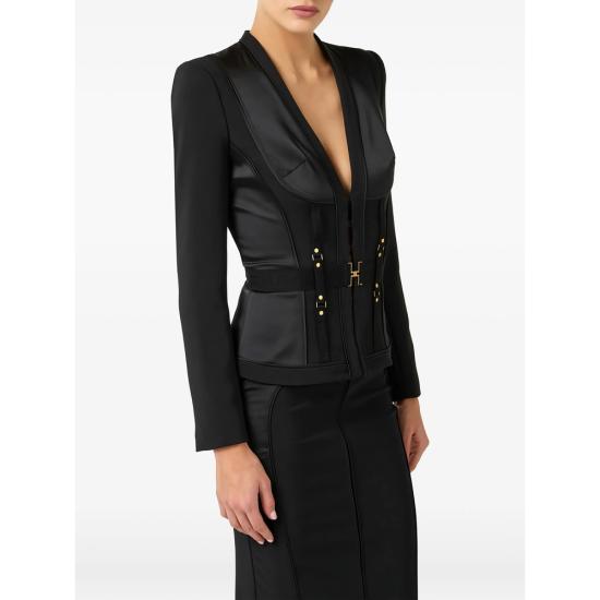 26SS 엘리자베타프랜치 자켓 GI23362E2 110 BLACK - ELISABETTA FRANCHI