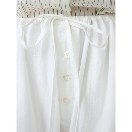 26SS 스튜디오 니콜슨 플레어 팬츠 SNW 1895 VENTURA OPTWH WHITE - STUDIO NICHOLSON