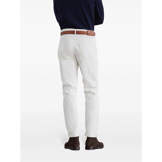 26SS 브루넬로 쿠치넬리 데님 팬츠 M277PJ201Y C7210 WHITE - BRUNELLO CUCINELLI