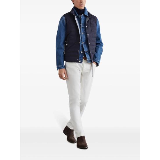 26SS 브루넬로 쿠치넬리 데님 팬츠 M277PJ201Y C7210 WHITE - BRUNELLO CUCINELLI