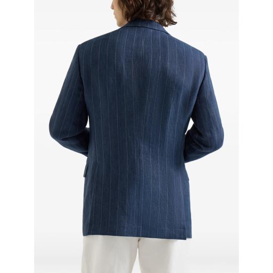 26SS 브루넬로 쿠치넬리 수트 자켓 MZ4238BFC5 C1010 BLUE - BRUNELLO CUCINELLI