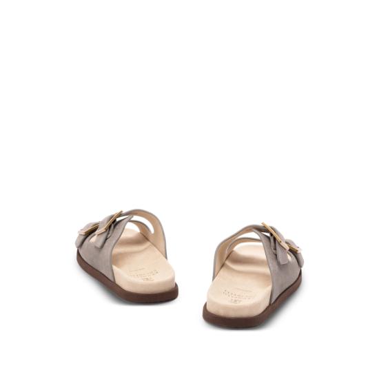 26SS 브루넬로 쿠치넬리 뮬/슬리퍼 MZUSOLY235 CDK54 GREY - BRUNELLO CUCINELLI