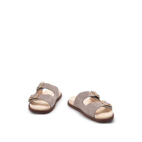 26SS 브루넬로 쿠치넬리 뮬/슬리퍼 MZUSOLY235 CDK54 GREY - BRUNELLO CUCINELLI