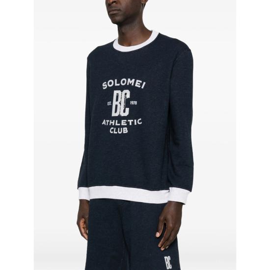 26SS 브루넬로 쿠치넬리 스웨터 MR8313380G CD649 BLUE - BRUNELLO CUCINELLI