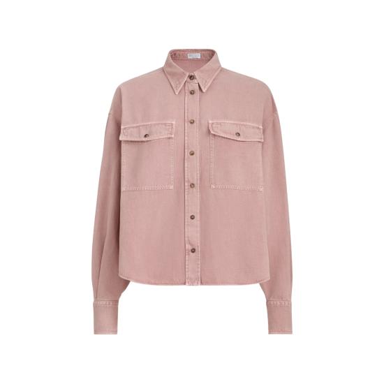 26SS 브루넬로 쿠치넬리 셔츠 ML996NC206 C9399 PINK