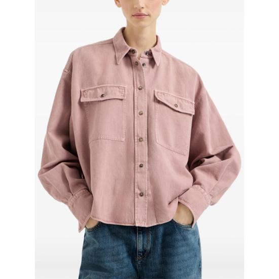 26SS 브루넬로 쿠치넬리 셔츠 ML996NC206 C9399 PINK - BRUNELLO CUCINELLI