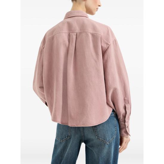 26SS 브루넬로 쿠치넬리 셔츠 ML996NC206 C9399 PINK - BRUNELLO CUCINELLI