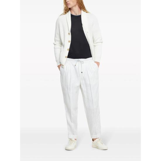 26SS 브루넬로 쿠치넬리 페이크 레이어링 티셔츠 MD8217427 CCB75 BLACK - BRUNELLO CUCINELLI