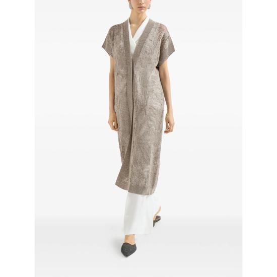 26SS 브루넬로 쿠치넬리 가디건 MDT771016 C9089 NEUTRALS - BRUNELLO CUCINELLI