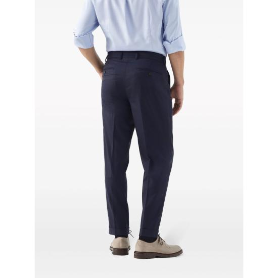 26SS 브루넬로 쿠치넬리 수트 팬츠 MD467PA0Z C011 BLUE - BRUNELLO CUCINELLI