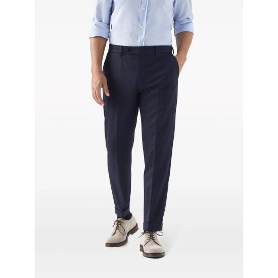 26SS 브루넬로 쿠치넬리 수트 팬츠 MD467PA0Z C011 BLUE - BRUNELLO CUCINELLI