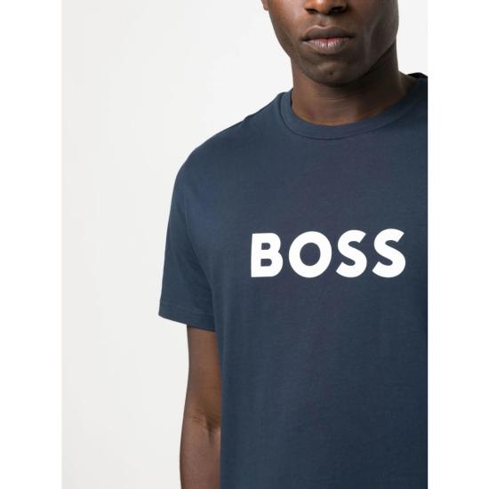 26SS 보스 반팔 티셔츠 50491706 413 BLUE - BOSS