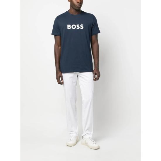 26SS 보스 반팔 티셔츠 50491706 413 BLUE - BOSS