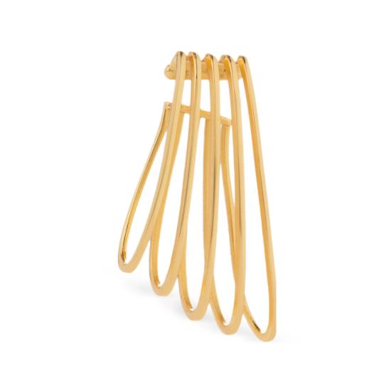 26FW 페데리카 토시 싱글 이어링 FT26EA13 LA CAGE GOLD