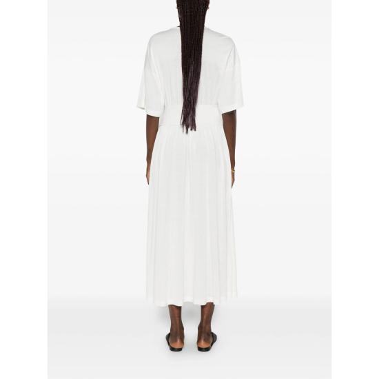 26SS 토템 롱 원피스 253 WRD0253 FB0447 059 OFFWH WHITE - TOTEME