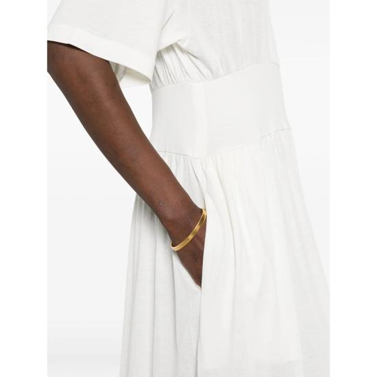 26SS 토템 롱 원피스 253 WRD0253 FB0447 059 OFFWH WHITE - TOTEME