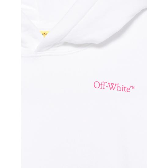26SS [키즈] 오프화이트 니트/스웻셔츠 44GBB002S26 F003 100 WHITE - OFF WHITE