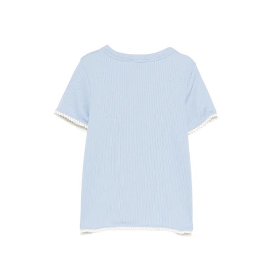 26SS [키즈] 몽클레어 티셔츠 89B0C 8C000 23 713 BLUE - MONCLER