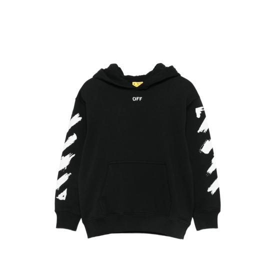 26SS [키즈] 오프화이트 니트/스웻셔츠 44BBB001S26 F005 001 BLACK