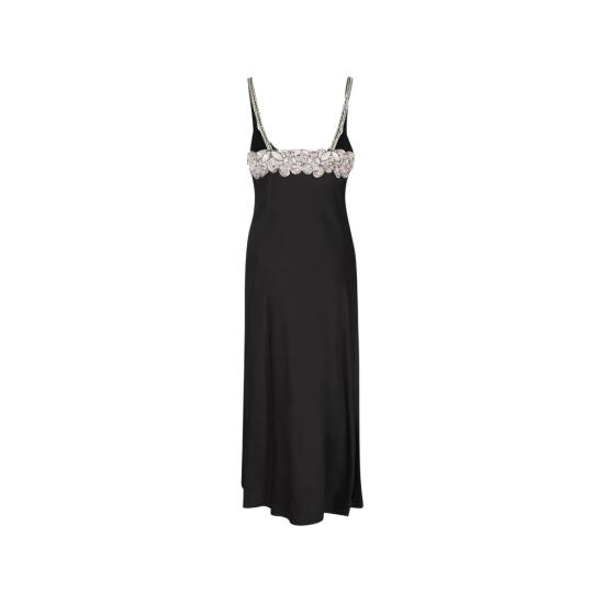 26SS 발렌티노 가라바니 원피스 8B0VAKF09VQ NUD BLACK - VALENTINO GARAVANI
