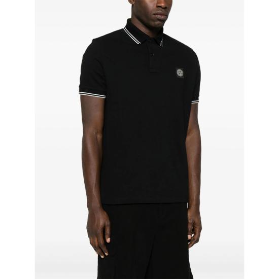 26SS 스톤 아일랜드 폴로 티셔츠 152200010 S0018 V0029 BLACK - STONE ISLAND