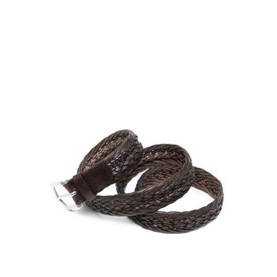 26SS 오르치아니 가죽 벨트 U08259 TMORO BROWN - ORCIANI