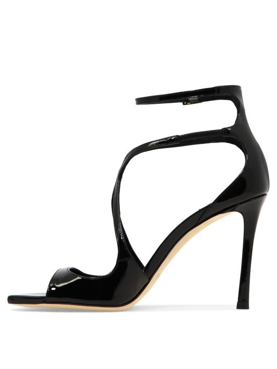 26SS 지미추 샌들 아지아 95mm  블랙 - JIMMY CHOO