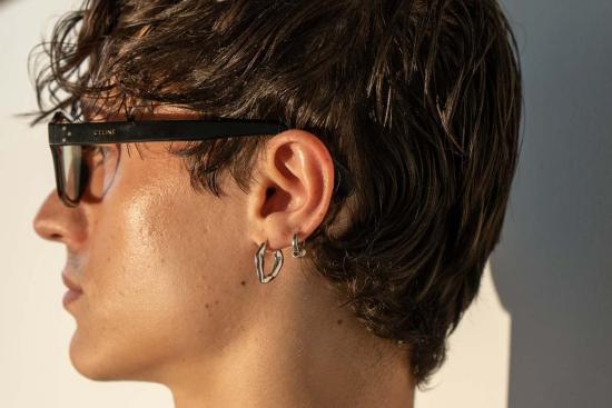  Milk & Rose 이어링 내 가게 Valerie Hoops - OTHER BRANDS