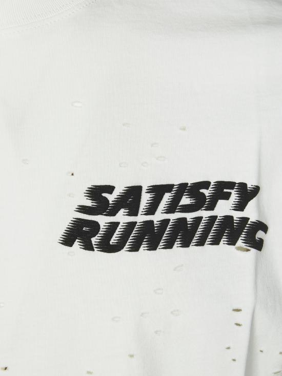 26SS 새티스파이 모스테크 티셔츠 11006 11108 BIANCO - SATISFY