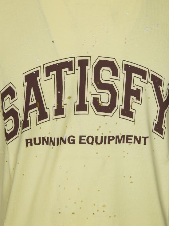 26SS 새티스파이 모스테크 티셔츠 11006 41A04 GIALLO - SATISFY