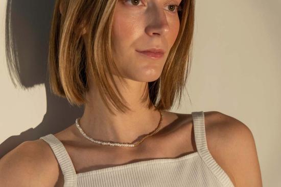  Milk & Rose 목걸이/팬던트 밀크앤로즈 알라나 진주 목걸이