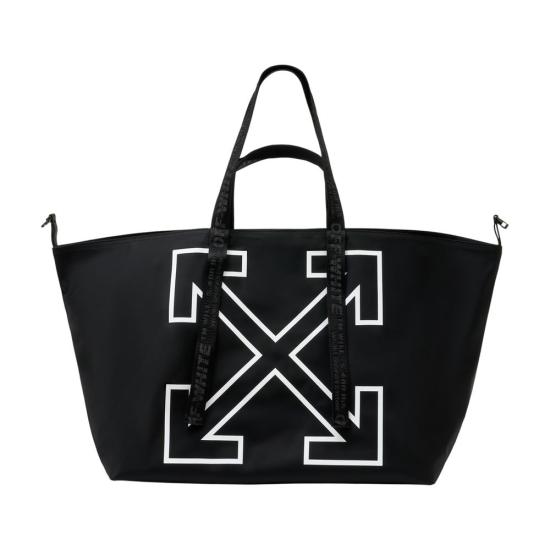 26SS 오프화이트 토트백 OWNA23HC99FAB0011001 black