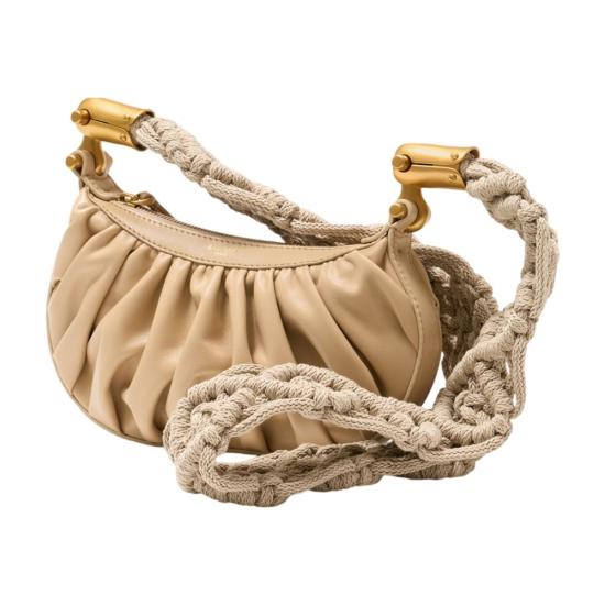 26SS 발망 크로스백 GN0BS056LSXM 8FI beige - BALMAIN