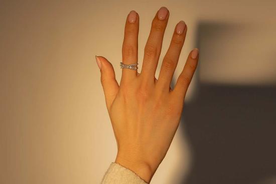  Milk & Rose 반지 밀크 & 로즈 리즈 실버