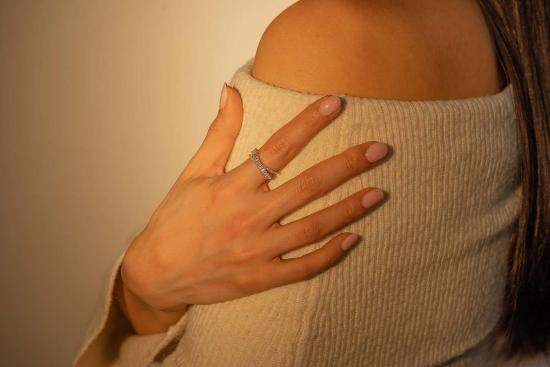  Milk & Rose 반지 밀크 & 로즈 리즈 실버 - OTHER BRANDS