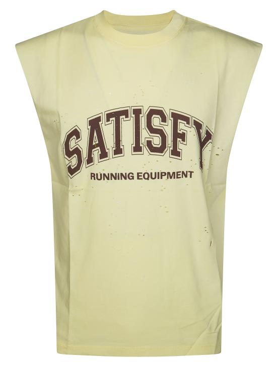 26SS 새티스파이 모스테크 머슬 티셔츠 11005 41A04 GIALLO