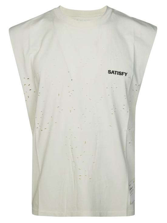 26SS 새티스파이 모스테크 머슬 티셔츠 11005 12A02 GRIGIO