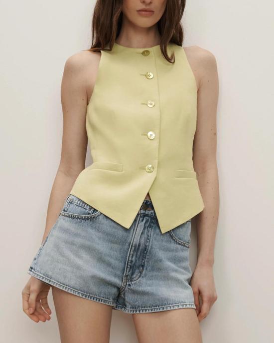  베로니카비어드 베스트 베로니카 비어드 하트웰  피스타치오 - VERONICA BEARD