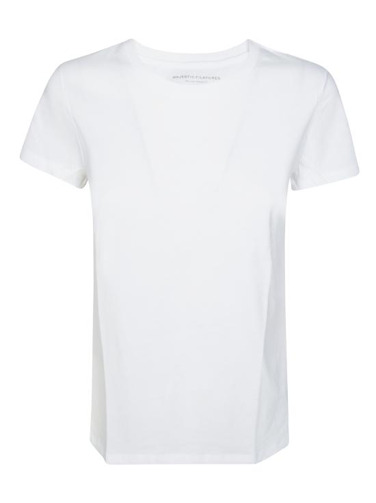 26SS 마제스틱필라쳐 반팔 티셔츠 E26M007FTS018 001 BIANCO