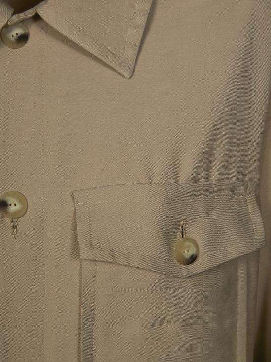 26SS 돈답 셔츠 DC494IF0049DXXX 010 BEIGE - DONDUP