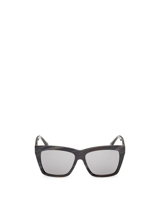 26FW 막스마라 선글라스 MM0193 63A BLACK HORN SMOKE