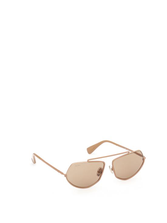 26FW 막스마라 선글라스 MM0165 45E SHINY LIGHT BROWN - MAX MARA