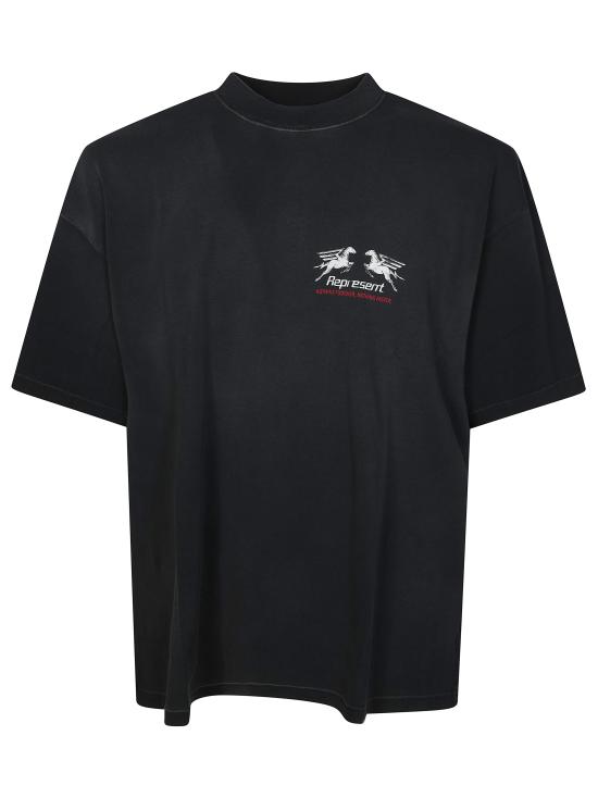 26SS 리프레젠트 반팔 티셔츠 MLM100768 04 NERO