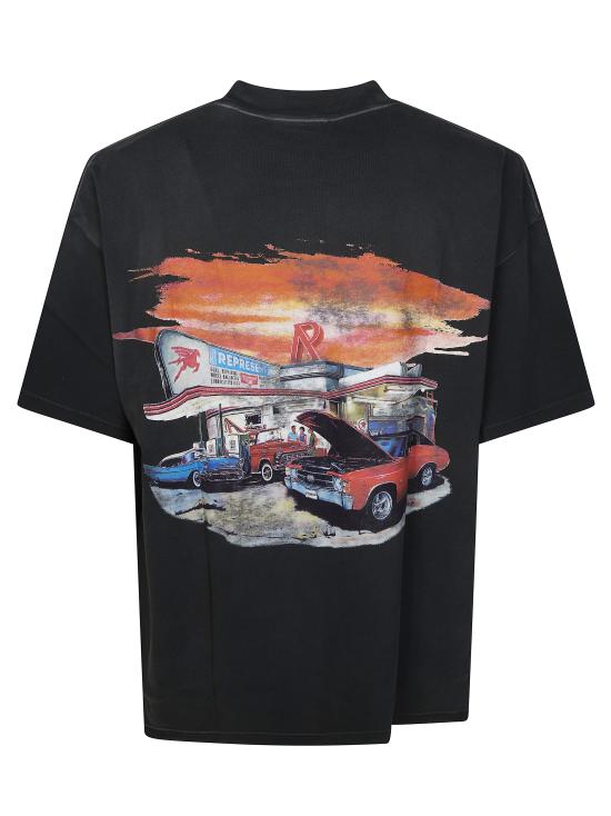 26SS 리프레젠트 반팔 티셔츠 MLM100768 04 NERO - REPRESENT